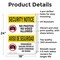 Signmission No Photos Or Video Bilingual OSHA Security Notice Sign, Aluminum, 18in W x 24in L, 2PK OS-2PACK-SN-A-1824-L-11618 - alternate 4